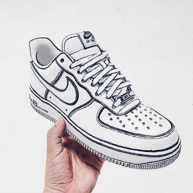 Nike Air Force 1 кастомные