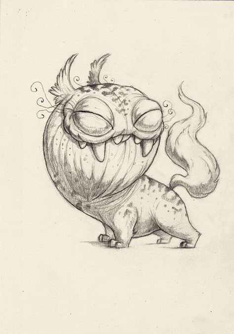 Chris Ryniak рисунки монстриков