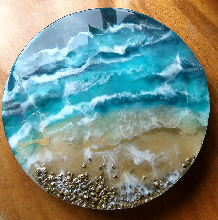 Техника Resin Art эпоксидная смола