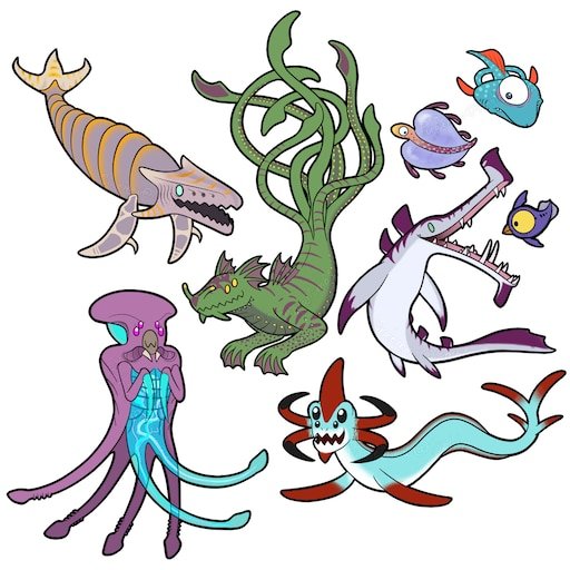 Subnautica монстры