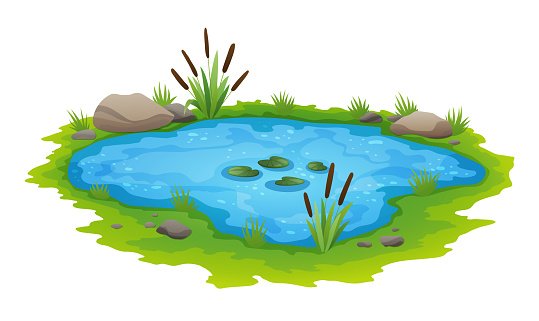 Водоем клипарт