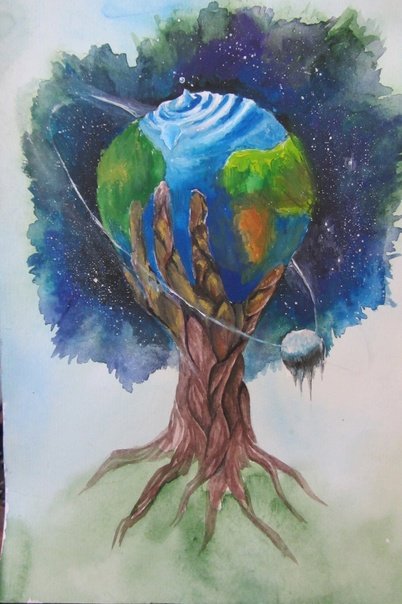 Рисунок на тему земля
