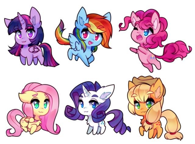 My little Pony Чиби