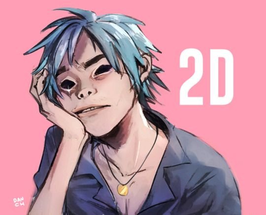 Гориллаз персонажи 2d