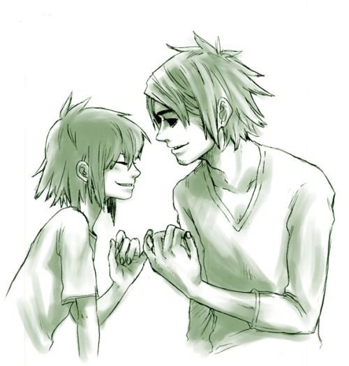 Gorillaz 2d x Noodle