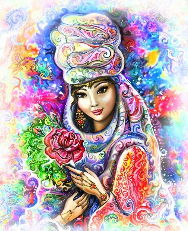 Казахские иллюстрации