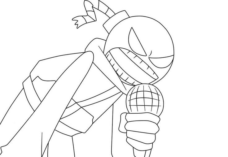 Раскраски персонажей из игр