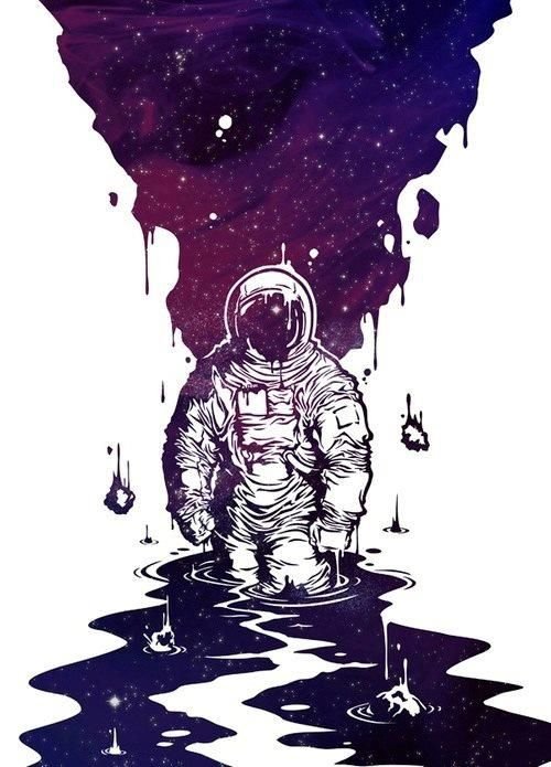 Космонавт иллюстрация
