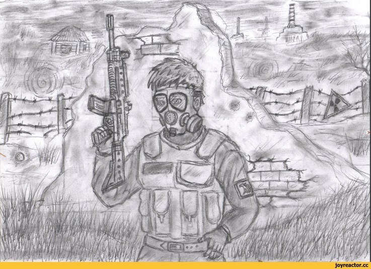 ЧАЭС рисунок