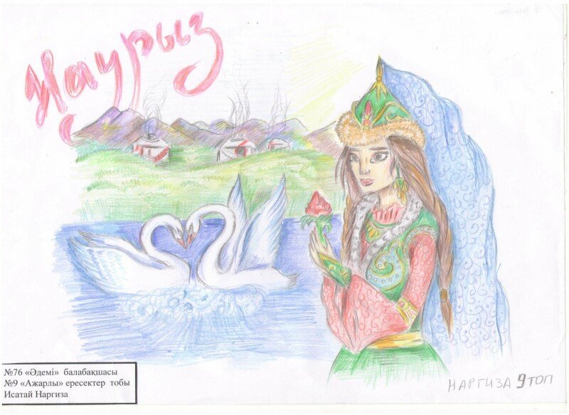 Рисунки на Навруз легкие