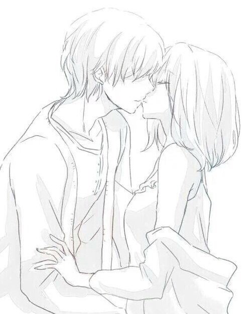 Аниме пары для рисования