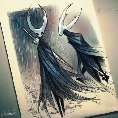 Hollow Knight Гримм арт