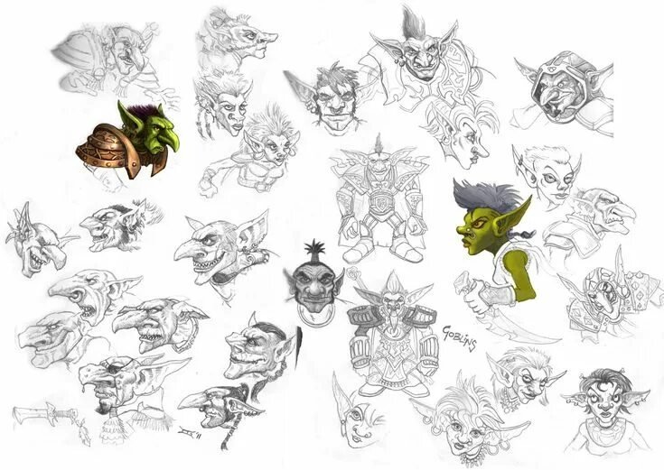 Рисунки легкие в стиле Goblincore