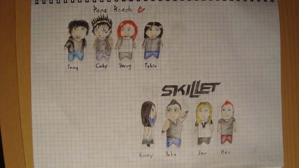 Skillet арты
