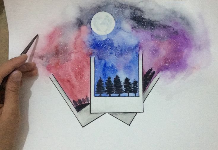 Идеи для рисунков акварелью