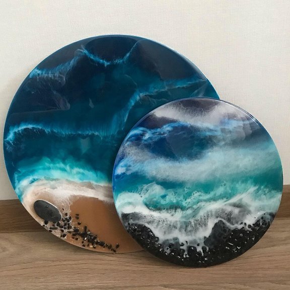 Техника Resin Art эпоксидная смола
