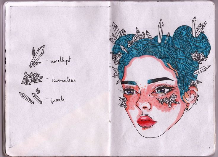 Рисунки для скетчбука
