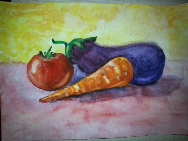 Натюрморт с овощами