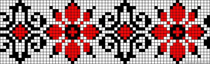 Орнамент по клеточкам