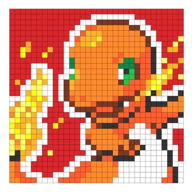 Pixel Art 32x32 Grid