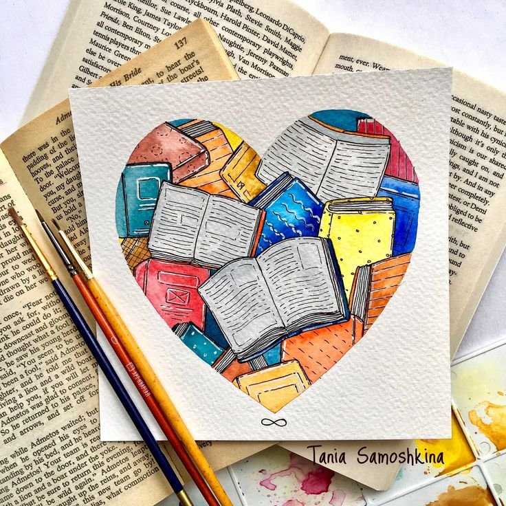 Иллюстрации акварелью книжные