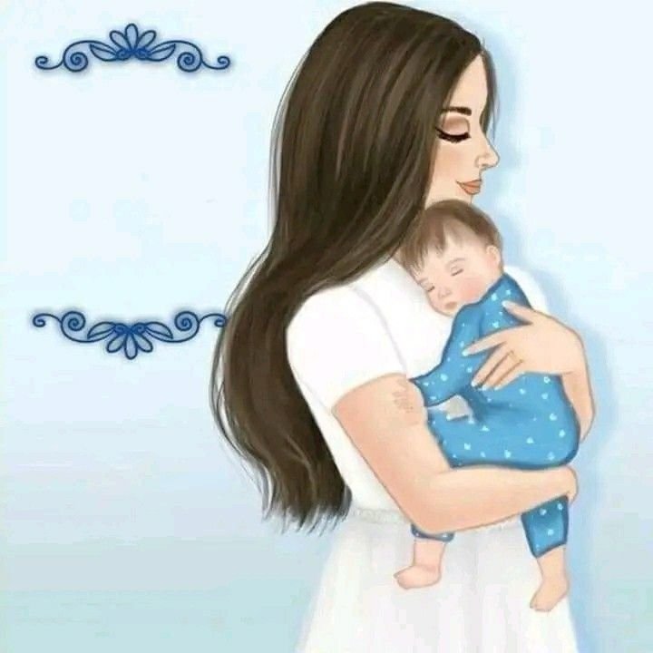 Мама с маленьким ребенком