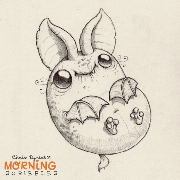 Morning Scribbles монстрики