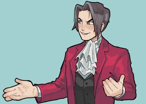 Miles Edgeworth Art