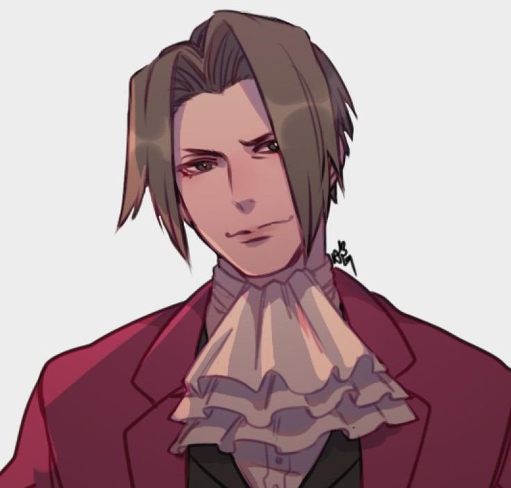 Майлз Эджворт Ace attorney