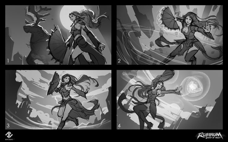 Splash Art Sketch