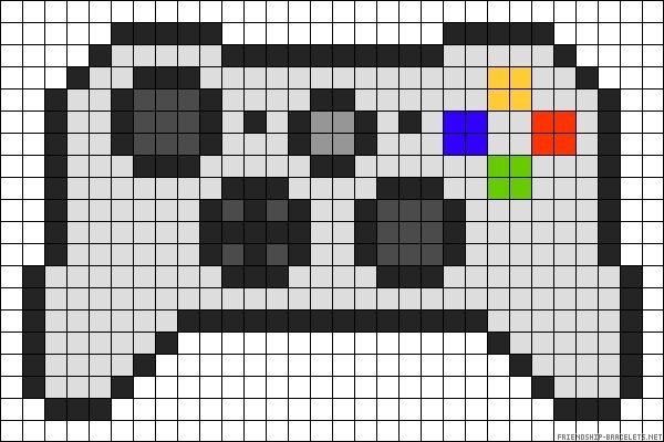Пиксельное рисование по клеточкам