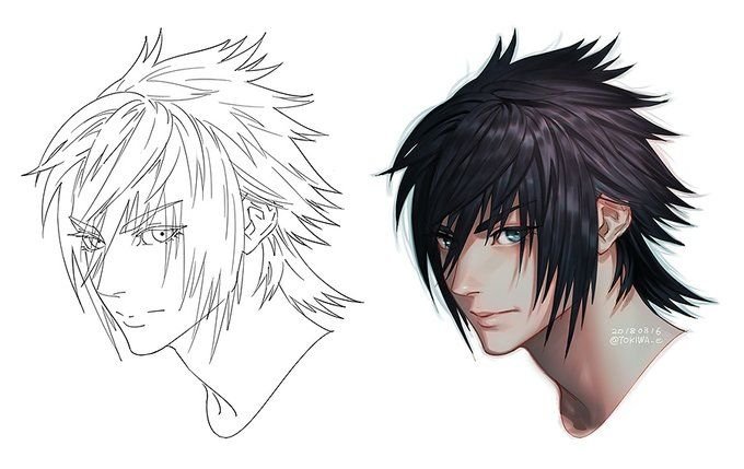 FF XV Ноктис Король