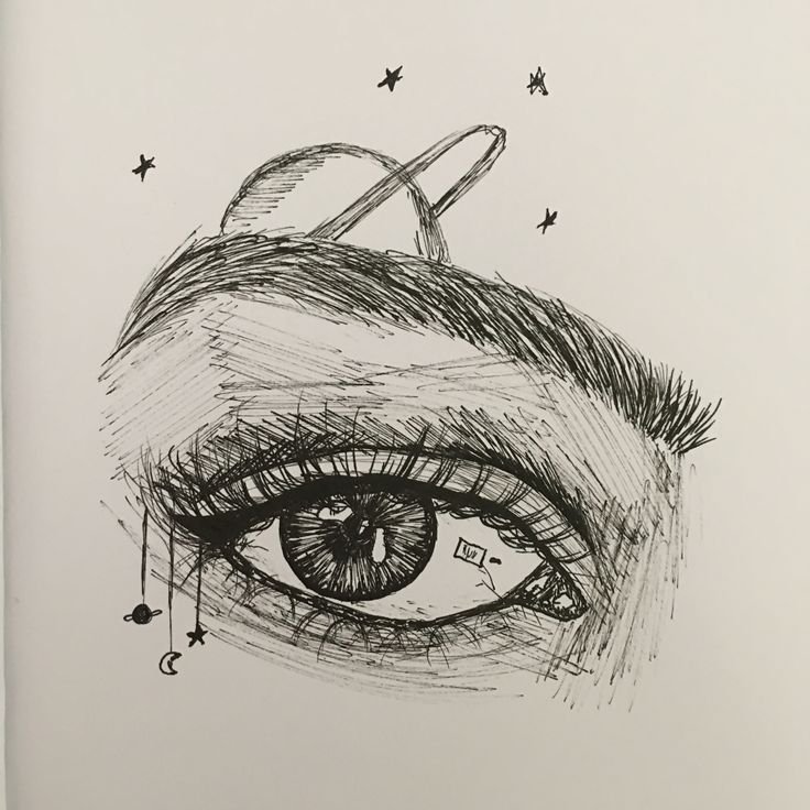 Глаза рисунок