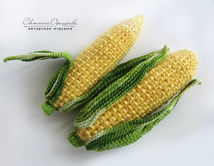 Вязаная кукуруза