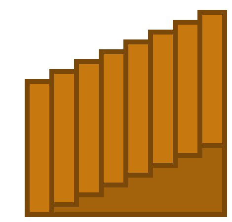 Спрайт лестницы 2д