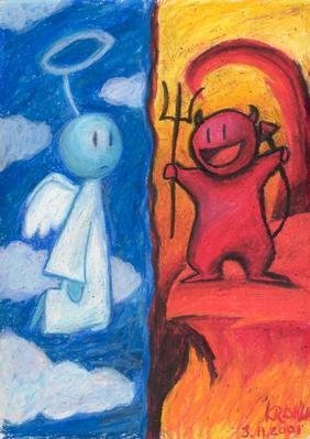 Рисунок на тему добра и зла