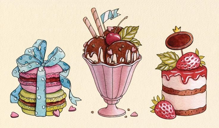 Рисунки еды