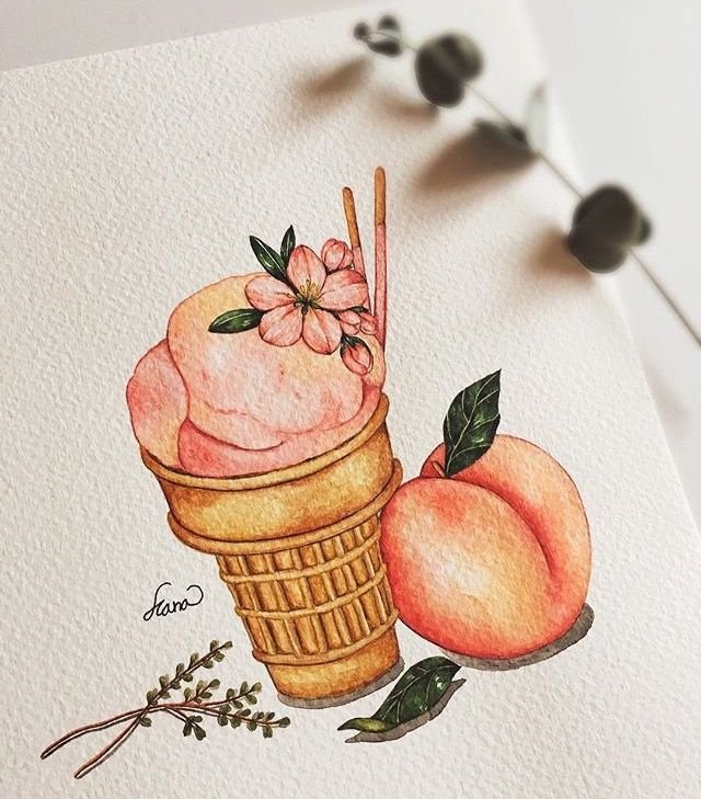 Рисование акварельными карандашами