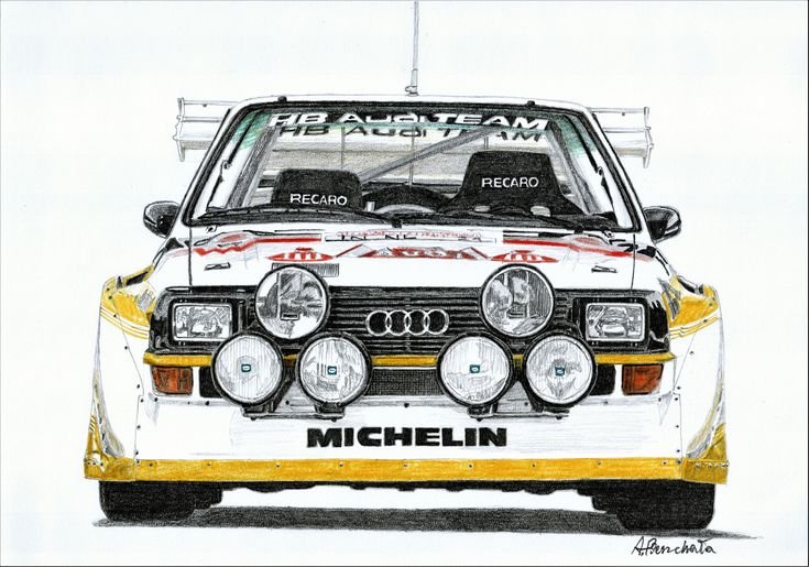 Ауди кватро ралли