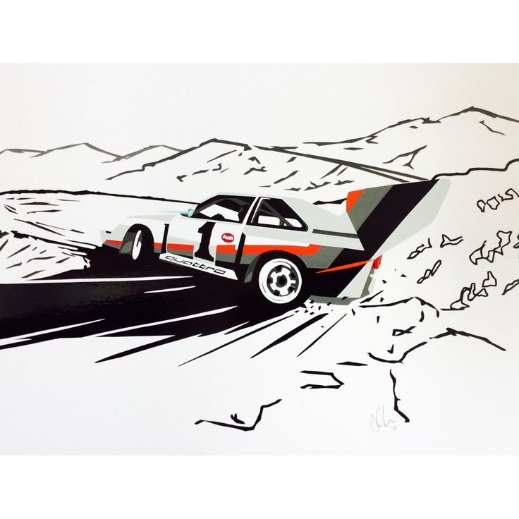 Ралли рисунок