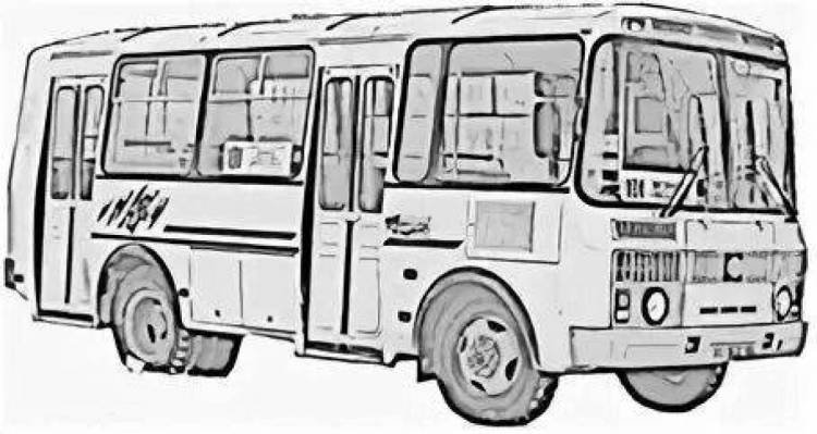 ПАЗ 3204 12 05 вектор