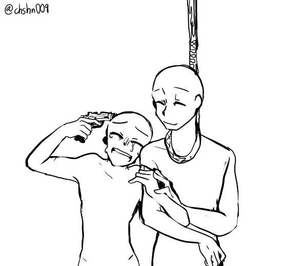 Позы для рисования убийство