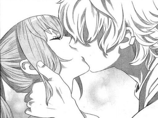 Аниме поцелуй