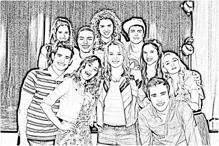 Рисунки карандашом из сериалов
