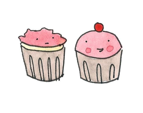 Рисунки для срисовки еда легкие