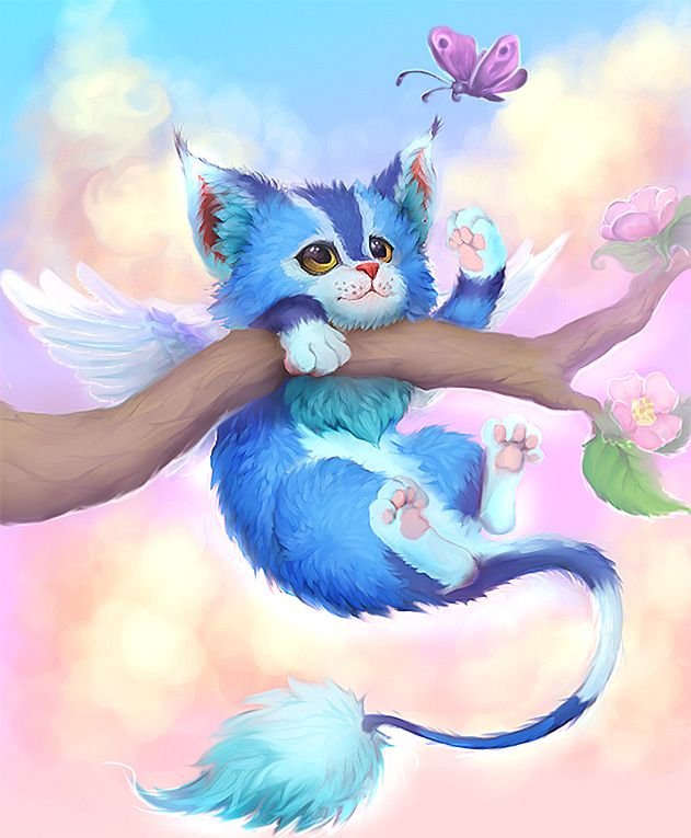 Фэнтези кошки