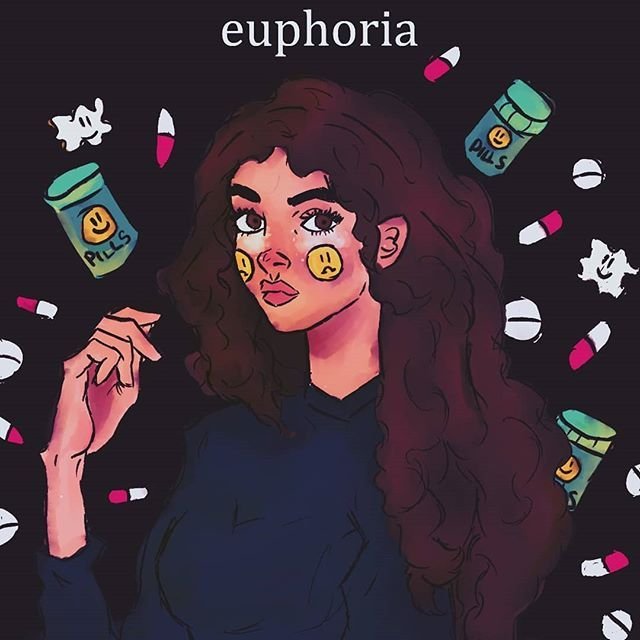 Эйфория нарисовать
