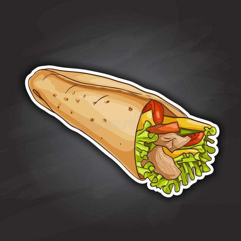 Векторная шаурма