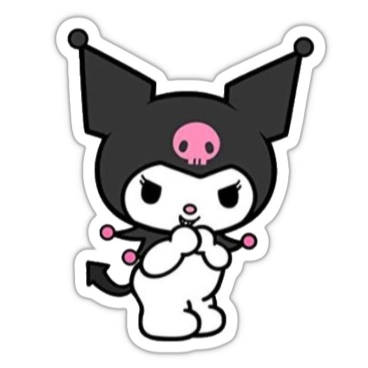 Китти Kuromi инди КИД Стикеры