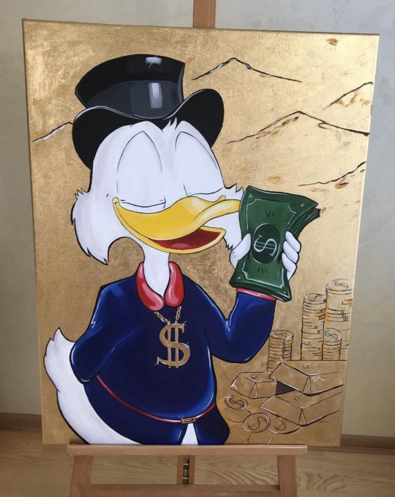 Картина Скрудж MCDUCK